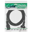InLine Netzkabel C19, 16A, Schutzkontakt, gerade - 2m, schwarz image number null