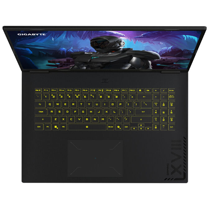 GIGABYTE Gaming A18 3VHK3DEC64SH, Black Steel Gaming Laptop, Ryzen 7 260, RTX 5060 image number 3