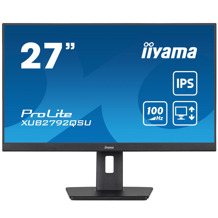 iiyama ProLite XUB2792QSU-B6, 27 inch Monitor, 100 Hz, IPS, FreeSync image number 1