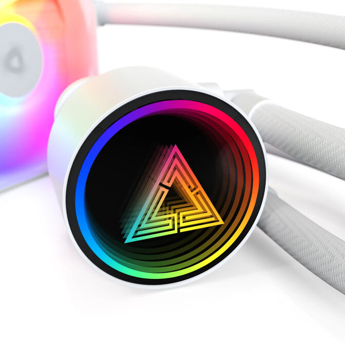 Montech LightFlow ARGB AiO Wasserk&uuml;hlung  - 360mm, wei&szlig; image number 4
