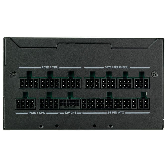 SilverStone HELA 750R 80 PLUS Platinum power supply, ATX 3.1, PCIe 5.1 - 750 watts, black image number 8