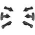 Asetek SimSports Carbon Paddle Shifter Kit - Black image number null