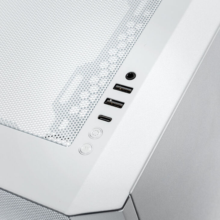 PHANTEKS Eclipse G500A D-RGB Mid-Tower, Tempered Glass - white image number 4