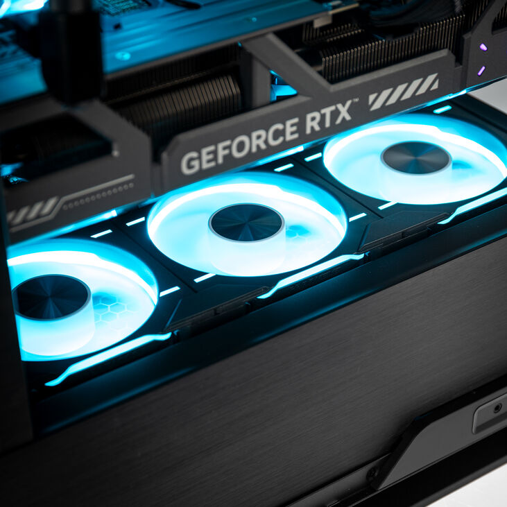 Gaming PC Ionic Flow Elite, AMD Ryzen 7 9800X3D, NVIDIA GeForce RTX 5080 - Custom Wasserkühlung image number 8