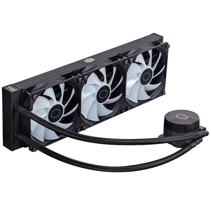 Cooler Master MasterLiquid 360L Core ARGB AIO Cooler - Black image number 4