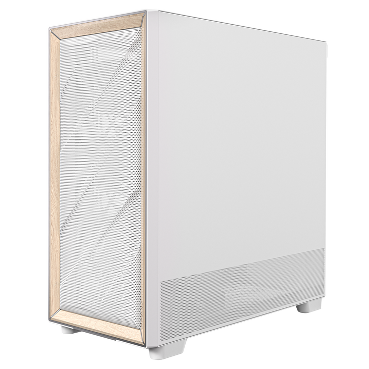 Antec Flux PC-Gehäuse, Full-Tower, E-ATX, Tempered Glass – weiß image number 5