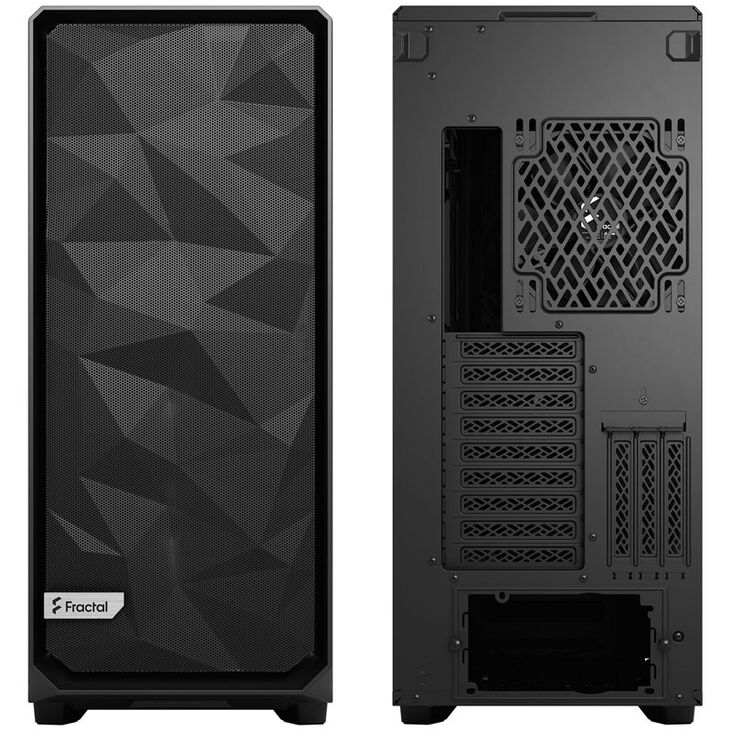 Fractal Design Meshify 2 XL Midi-Tower, Dark Tint, Tempered Glass, schwarz image number 3
