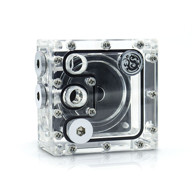 Bitspower CR801 Reservoir and Pump Combo - Acrylic image number 0