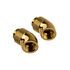 Corsair Hydro X Series Adapter 45 Grad G1/4 Zoll AG auf G1/4 Zoll IG - 2er Pack, drehbar, gold image number null