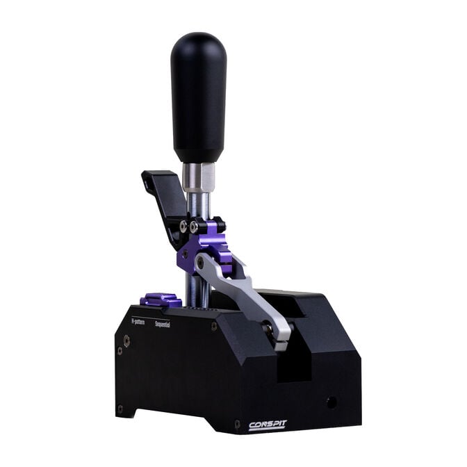 Conspit CHS Shifter, H-pattern and sequential, metal construction, SimHub - black image number 6