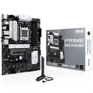 ASUS Prime B650-Plus WiFi motherboard, Socket AM5, AMD B650, ATX, DDR5