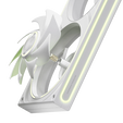 TRYX FOBR Fan, PWM, ARGB - 360mm, White image number null