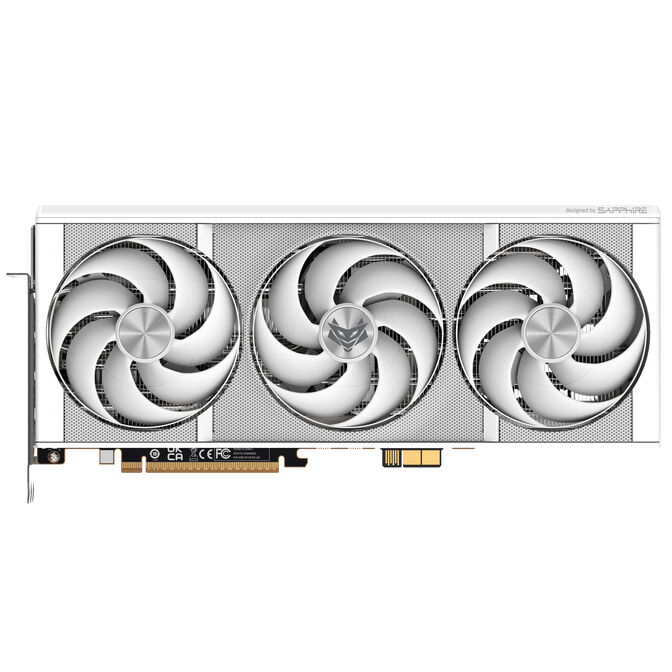 Sapphire Nitro+ Radeon RX 9070 XT PhantomLink Polar Edition Graphics Card, 16384 MB GDDR6 image number 2