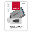 AXAGON USB-C 3.1 M auf USB-A F Adapter, Aluminium - schwarz image number null