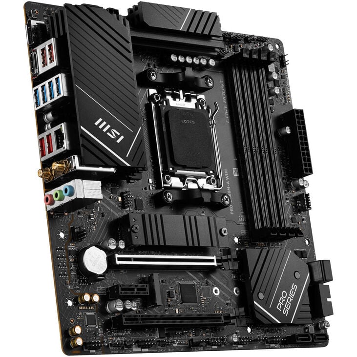 MSI Pro B650M-A WiFi, Sockel AM5, AMD B650M, Micro-ATX - DDR5 image number 1