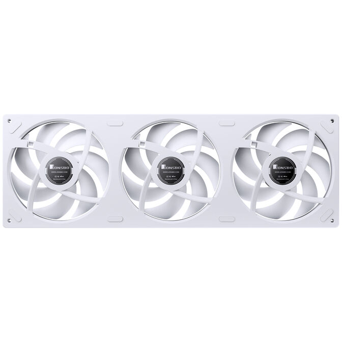 Jonsbo ZA-420WR PWM Fan, Reverse, ARGB - 3x 140mm, white image number 8