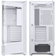 Jonsbo D400 PC-Geh&auml;use, Midi Tower, ATX, Tempered Glass - wei&szlig; image number null