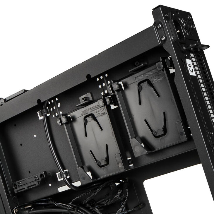 SilverStone SST-RVZ02B-W Raven HTPC Case - Black image number 7