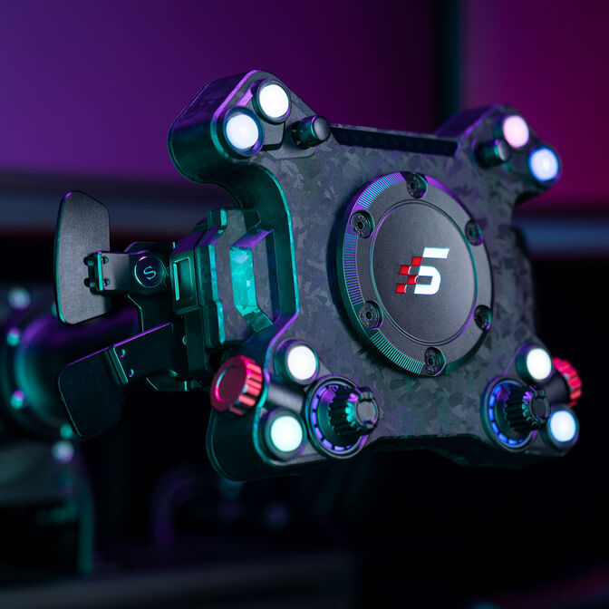 Simagic Neo X Hub Wheelhub, RGB - black/carbon image number 6