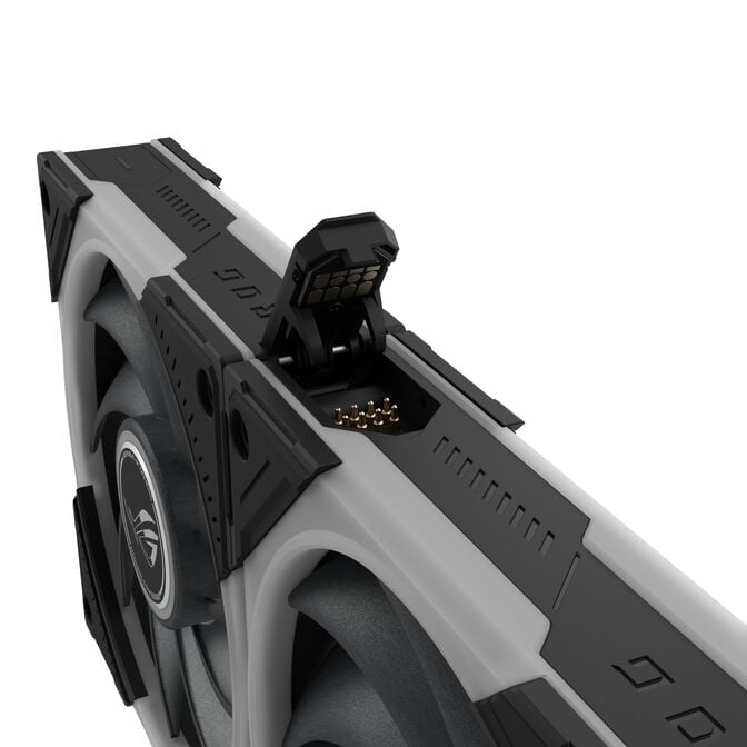 ASUS ROG Eurux GR120 ARGB PWM Fan - Reverse Blade, 3-Pack, black image number 22