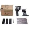 PHANTEKS Vertikales GPU-Bracket II + PCI-E 4.0 x16&nbsp;Riser Flachband-Kabel, 22 cm - schwarz image number null
