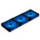 Lian Li UNI FAN SL-INF 120 ARGB Reverse Blade PWM L&uuml;fter, 3er Pack inkl. Controller - 120mm, schwarz