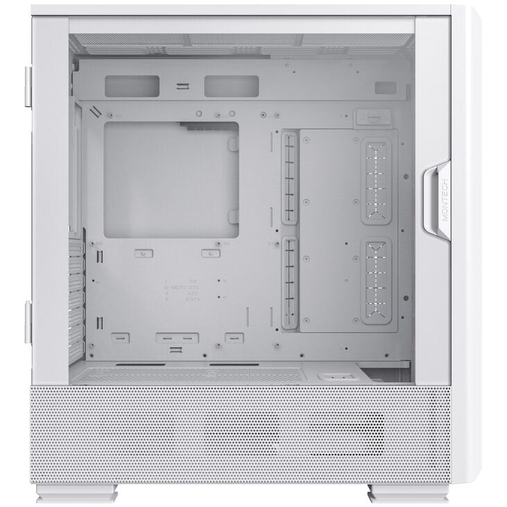 Montech SKY TWO GX Mid Tower, Tempered Glass - White image number 3