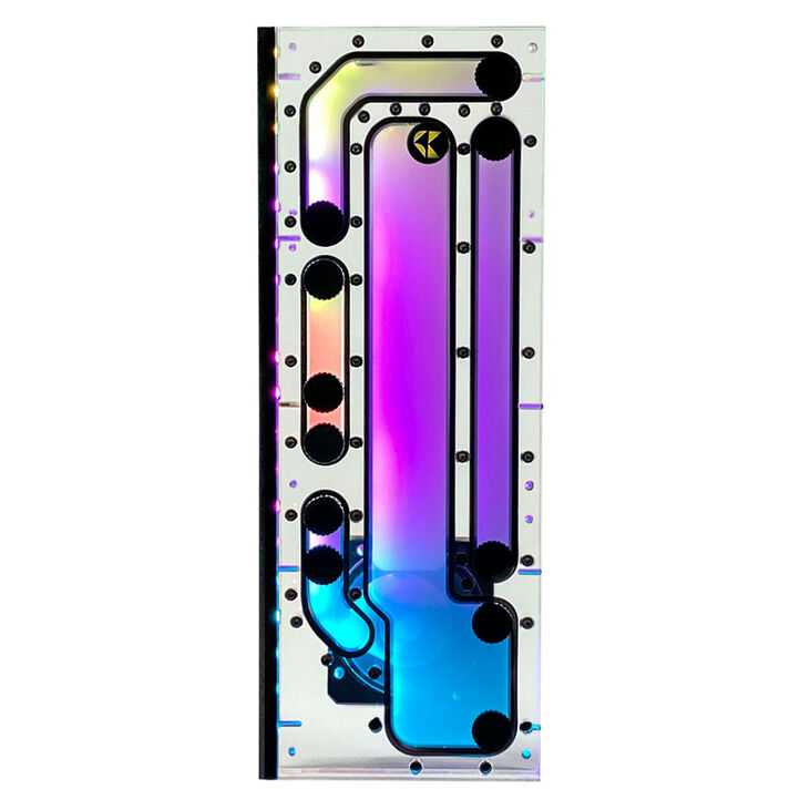Stealkey Customs SK-Crossflow - O11D XL Evo Distroplate D5/DDC - Acrylic image number 0