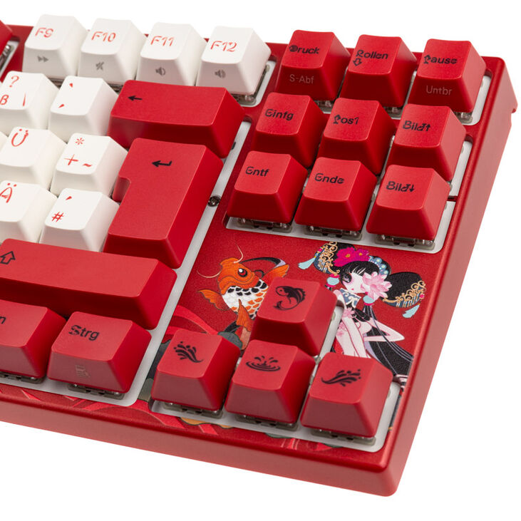 Varmilo VEA88 Koi TKL Gaming Keyboard, MX-Brown, white LED image number 7