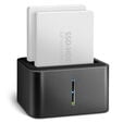 AXAGON ADSA-D25 SATA 2.5 CLONE DUAL SSD Dock Station - USB 3.2 Gen 1 image number null