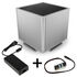 Streacom DB4 Fanless Cube-Gehäuse + Nano 120 Watt Netzteil - silber image number null