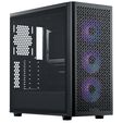 Cooler Master Elite 502 PC Case, Mid Tower, ATX, ARGB, Tempered Glass - Black image number null