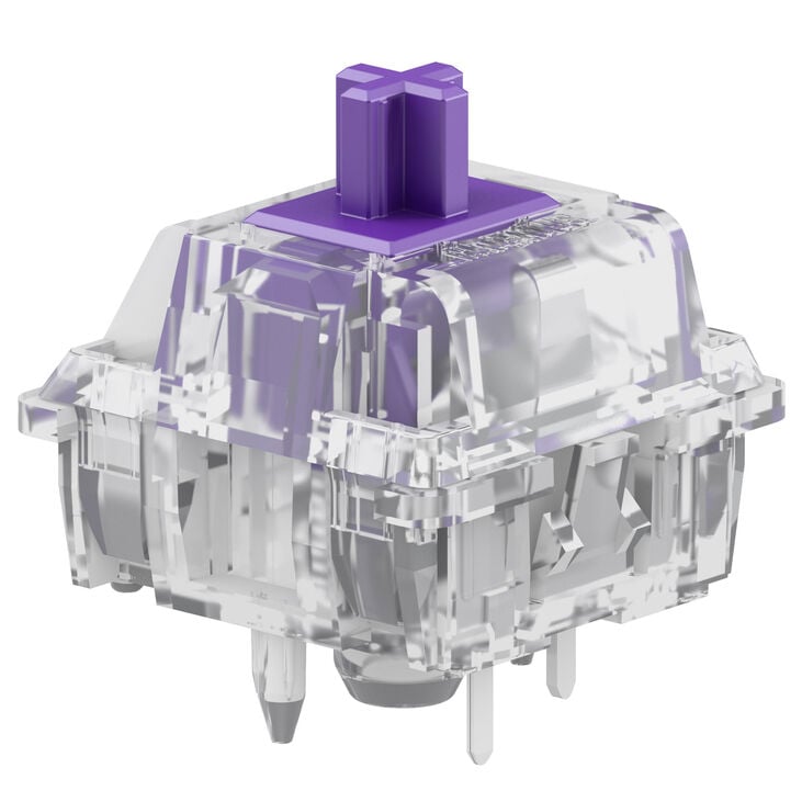 Glorious Mako Standard Switches, Mechanical, 5-Pin, Clicky, MX Stem, 45g - Lubed, 110 Pieces image number 1