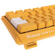 Ducky One 3 Yellow Mini Gaming Tastatur, RGB LED - MX-Brown image number null