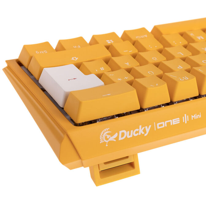 Ducky One 3 Yellow Mini Gaming Tastatur, RGB LED - MX-Brown image number 5