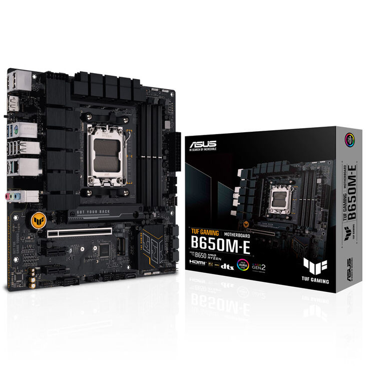 ASUS TUF Gaming B650M-E, AMD B650 Mainboard - Sockel AM5, DDR5 image number 0