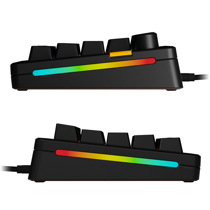 Glorious GMMK 3 HE 65 % Custom Gaming-Tastatur - Pre-Built, ISO (DE), Fox HE Switches, schwarz image number 2