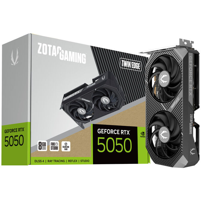 ZOTAC GAMING GeForce RTX 5050 Twin Edge, 8192 MB GDDR6 image number 0