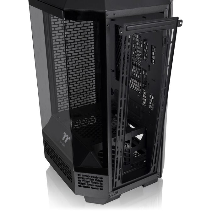 Thermaltake The Tower 300 PC-Geh&auml;use, Mini-Geh&auml;use, mATX, Tempered Glass - inklusive 2x 140-mm-L&uuml;fter, schwarz image number 28