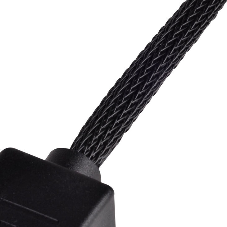 SilverStone Fan Hub 2x 10cm PWM - black image number 4