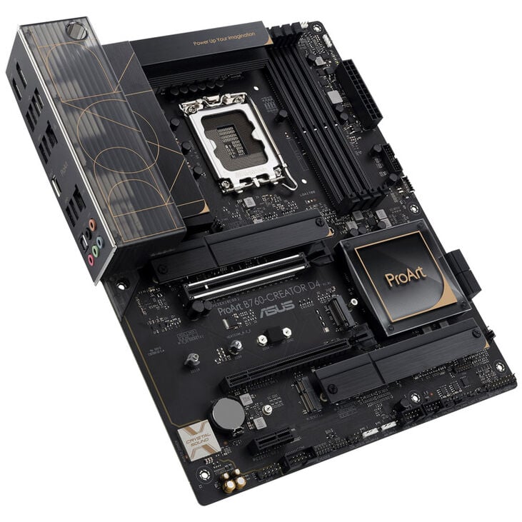 ASUS ProArt B760-Creator D4, Intel B760 Mainboard - Sockel 1700, DDR4 image number 1