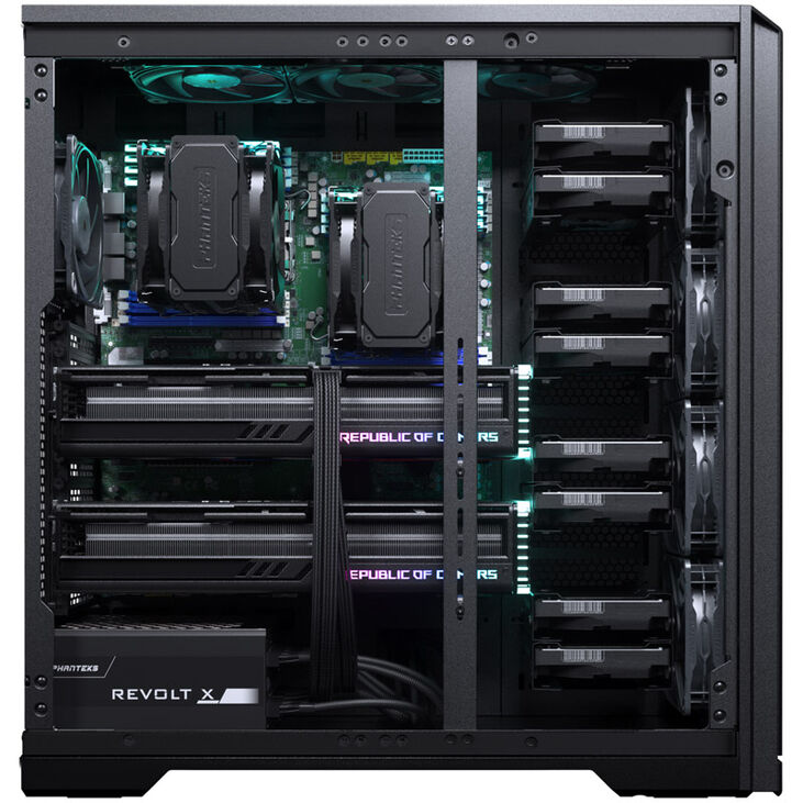 PHANTEKS Enthoo Pro 2 Server Big-Tower, XL-EEB, Tempered Glass - schwarz image number 6