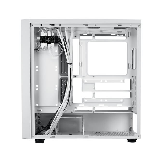 Cooler Master MasterBox 600 ARGB PC-Geh&auml;use, Midi-Tower, E-ATX, RGB, Tempered Glass - wei&szlig; image number 8