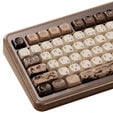 Akko MU02 Mountain Seclusion Gaming Keyboard, 75%, Hot-Swap, RGB - V3 Piano Pro Switches, ISO image number null