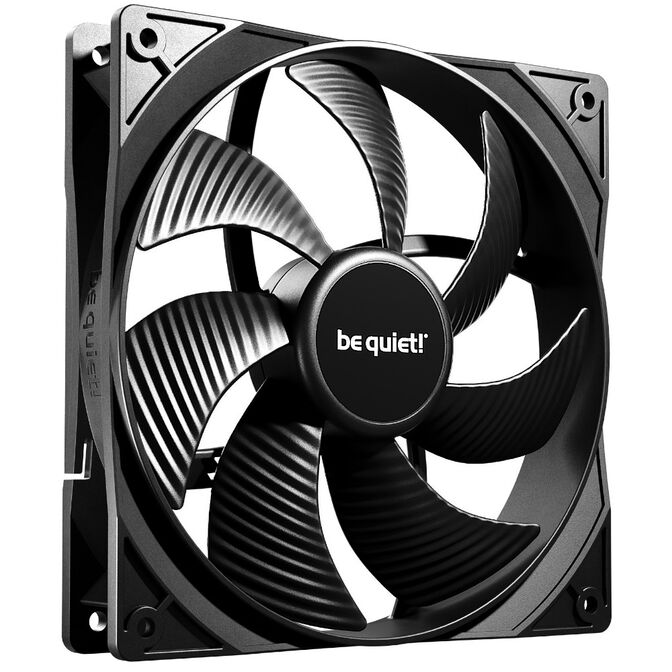 be quiet! Pure Wings 3 Fans, PWM - black, 140mm, pack of 3 image number 1