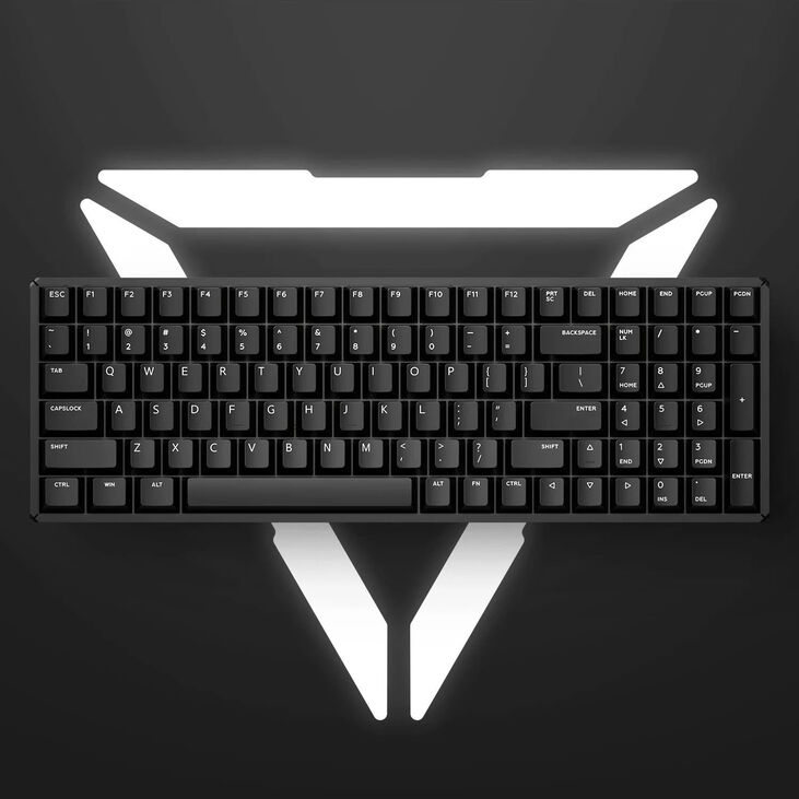 IQUNIX F97 Dark Side Wireless Gaming Keyboard, RGB - MX-Red image number 7
