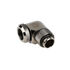 Bitspower Multi-Link Adapter Anschluss 90 Grad G1/4 Zoll AG auf 12mm AD Hardtube - drehbar, grau image number null