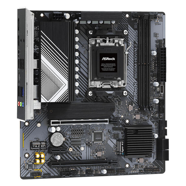 ASRock B650M-HDV/M.2, AMD B650 Mainboard - Sockel AM5, DDR5 image number 1