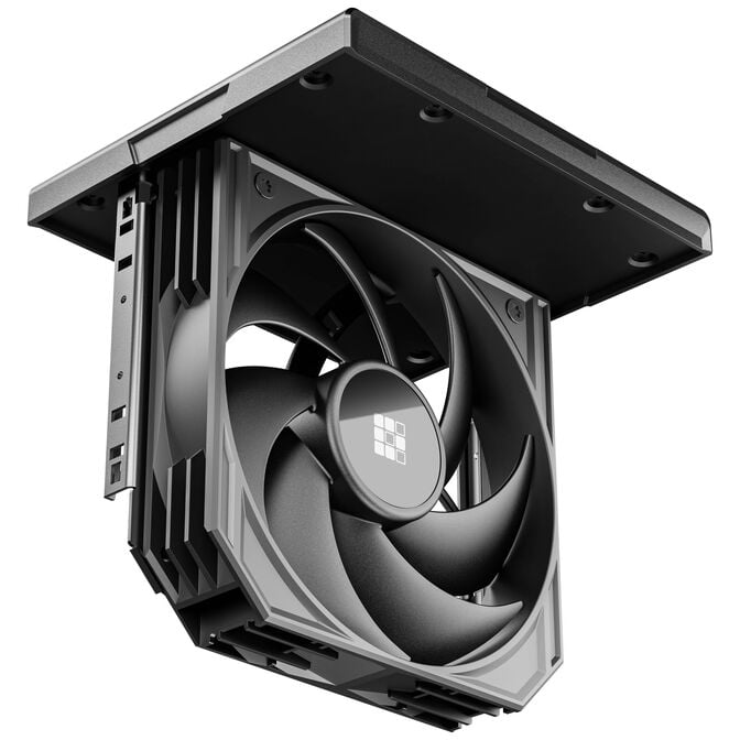 Sudokoo SK620V CPU Cooler, Dual Tower - 2x 120mm, black image number 4