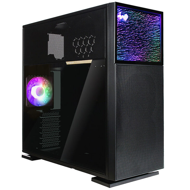 InWin N515 Midi-Tower Tempered Glass - schwarz image number 0